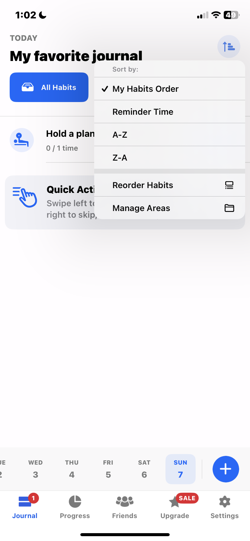 Habitify App Flows, User Flow Screenshots & UX Patterns | Uiland