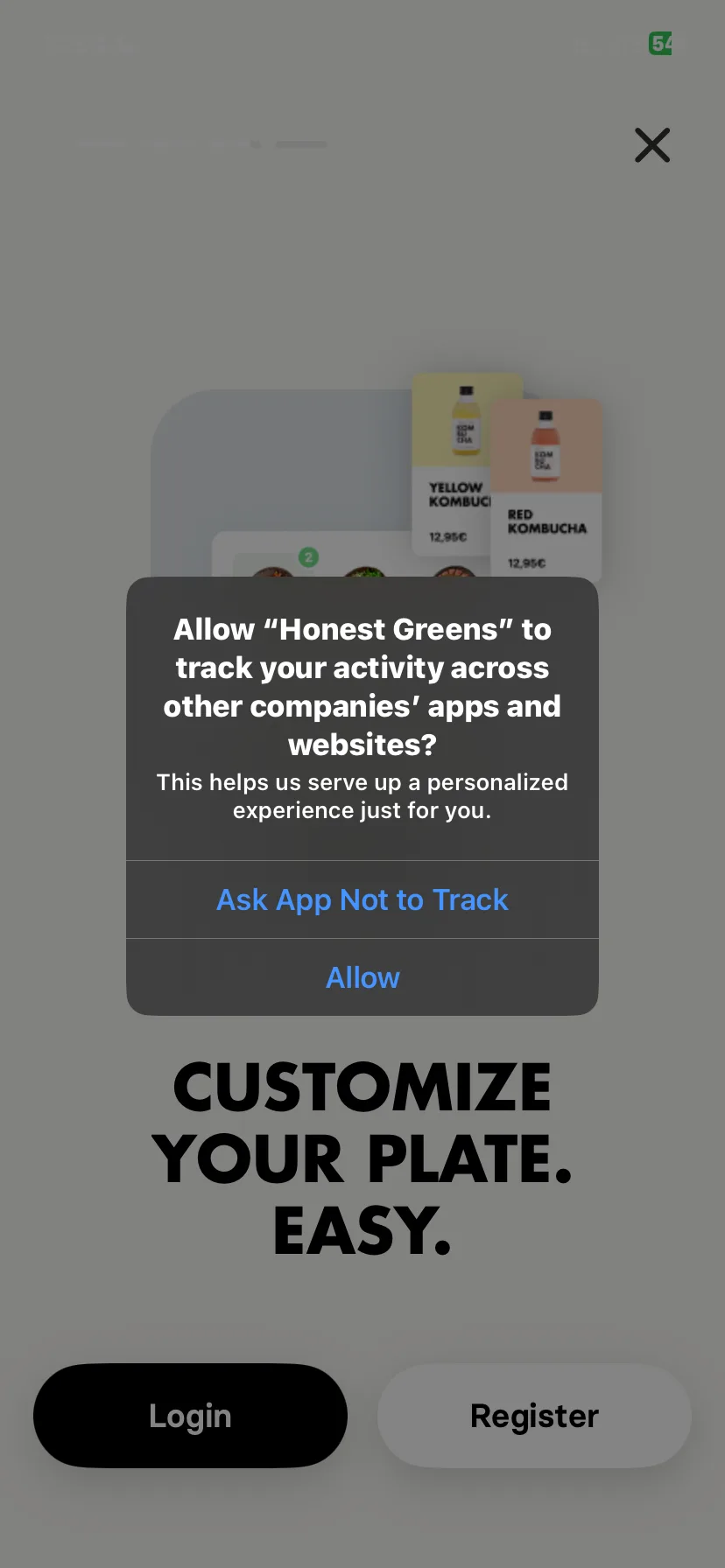 Honest Greens App Screenshots, UI Screens & Design Inspiration | Uiland
