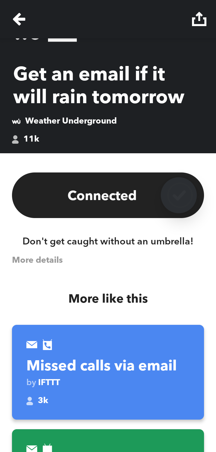  Ifttt Connecting Applets flow