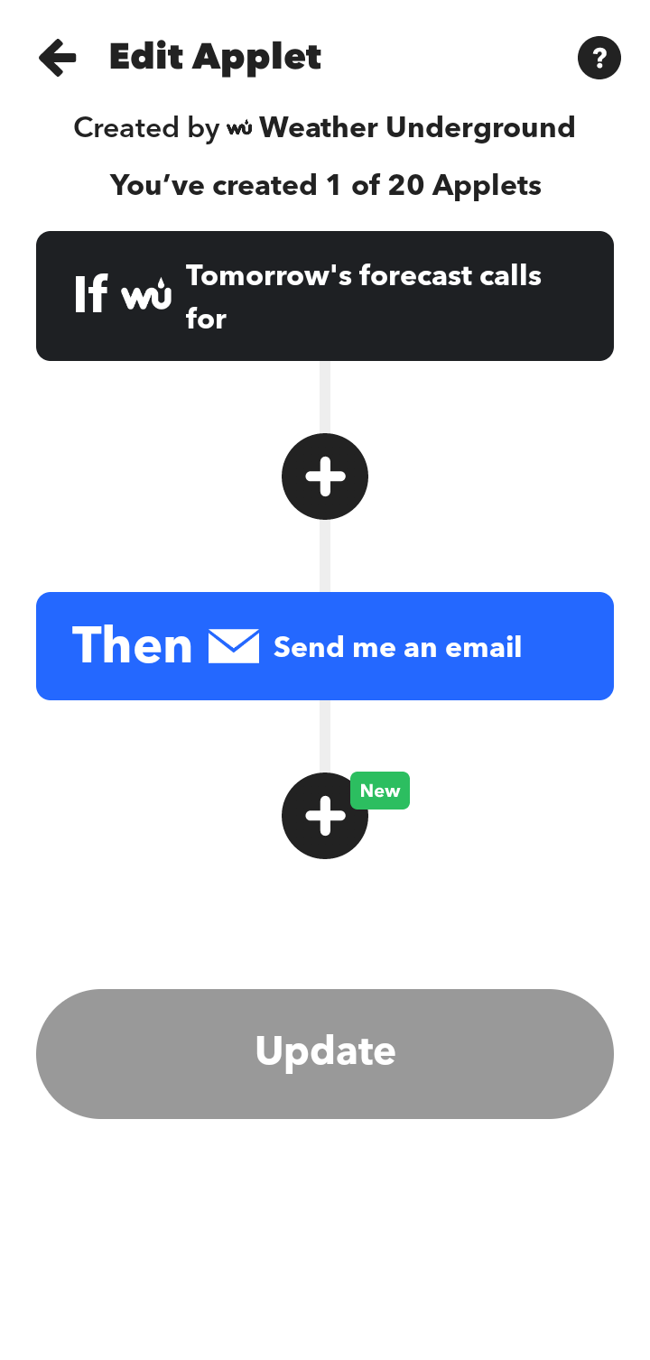  Ifttt Edit Applet flow