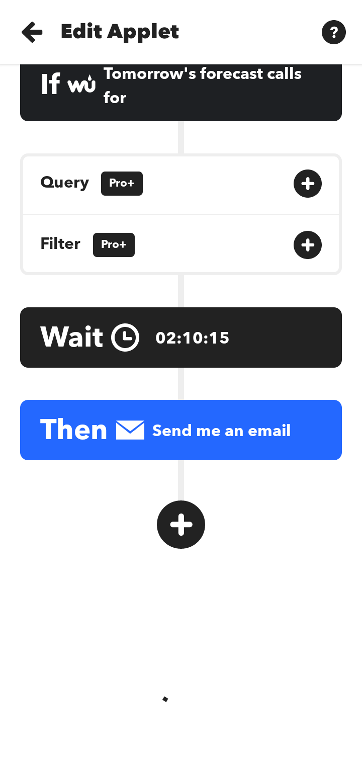  Ifttt Edit Applet flow