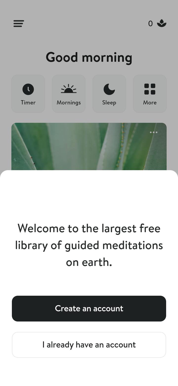 Insighttimer Login flow