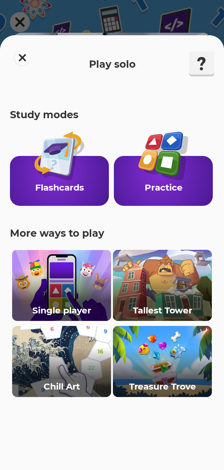  Kahoot Starting flashcards flow