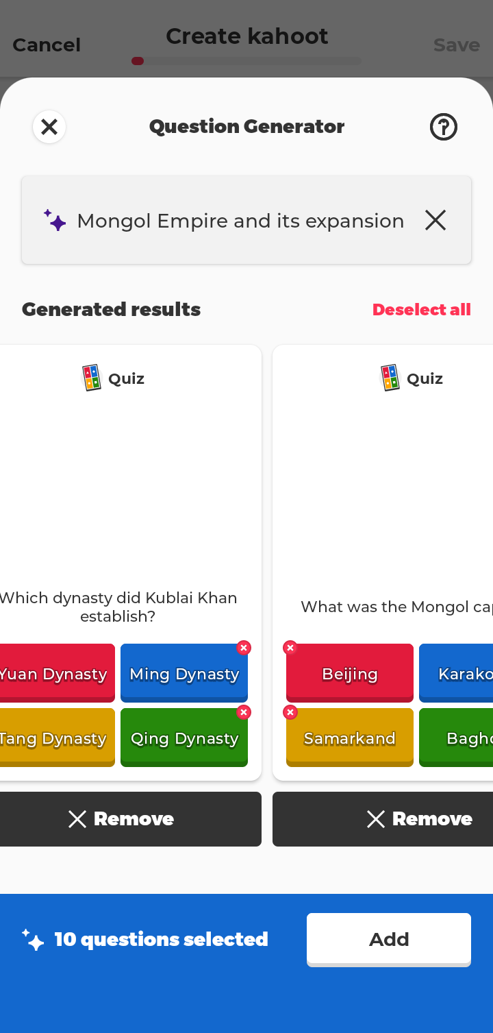  Kahoot Create kahoot with ai flow
