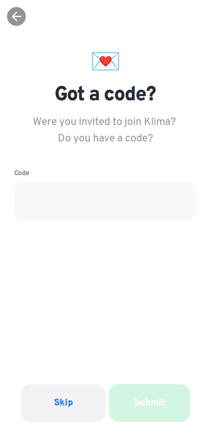  Klima Payment  ui screens