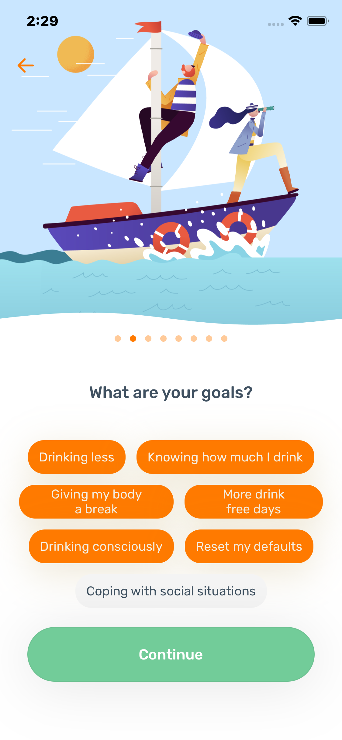 Less App Screenshots, UI Screens & Design Inspiration | Uiland