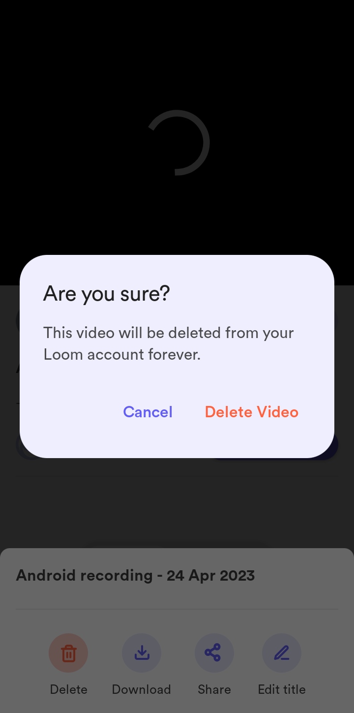  Loom Watching Video user flow UI screenshot