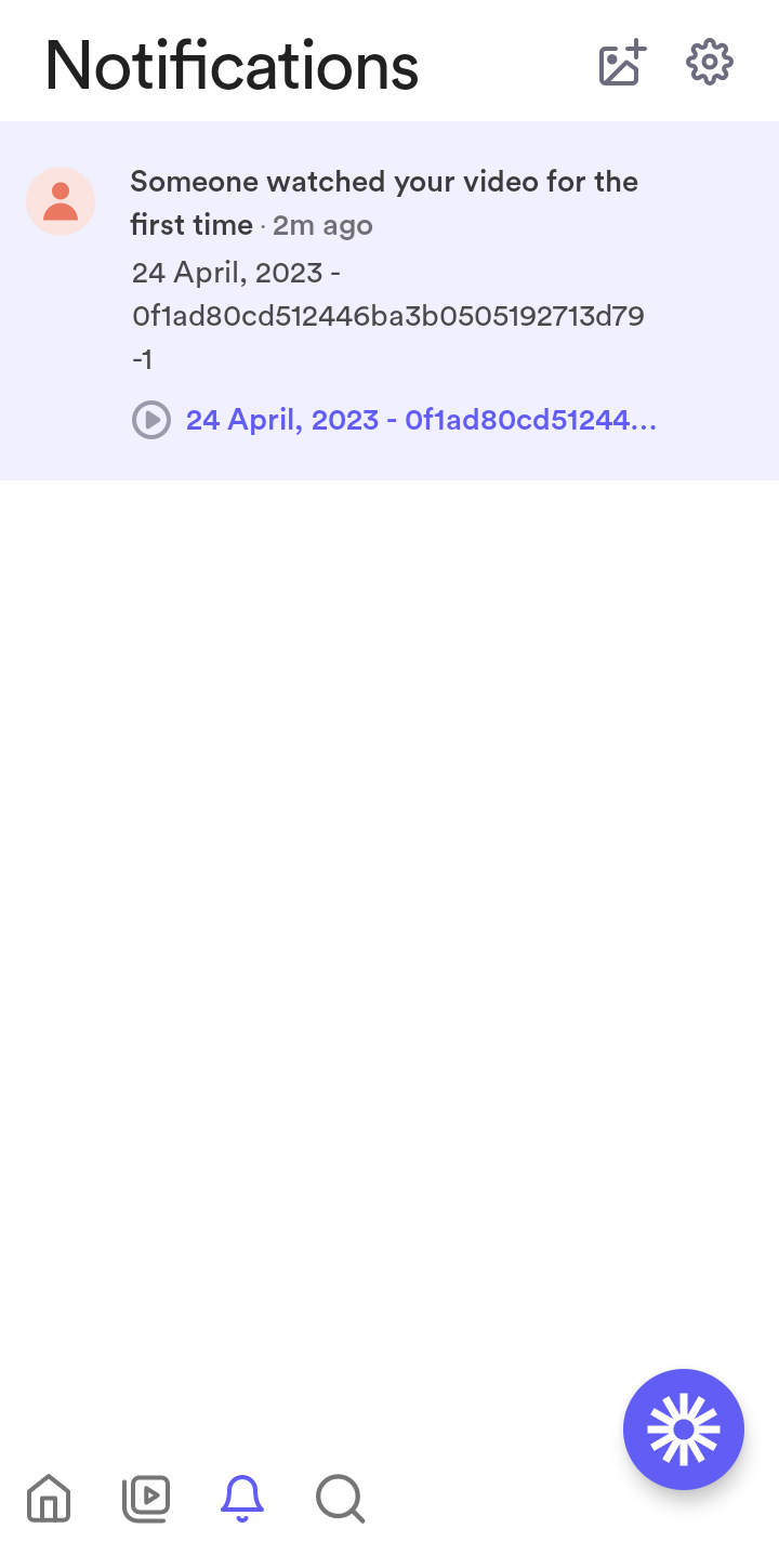  Loom Notification user flow UI screenshot
