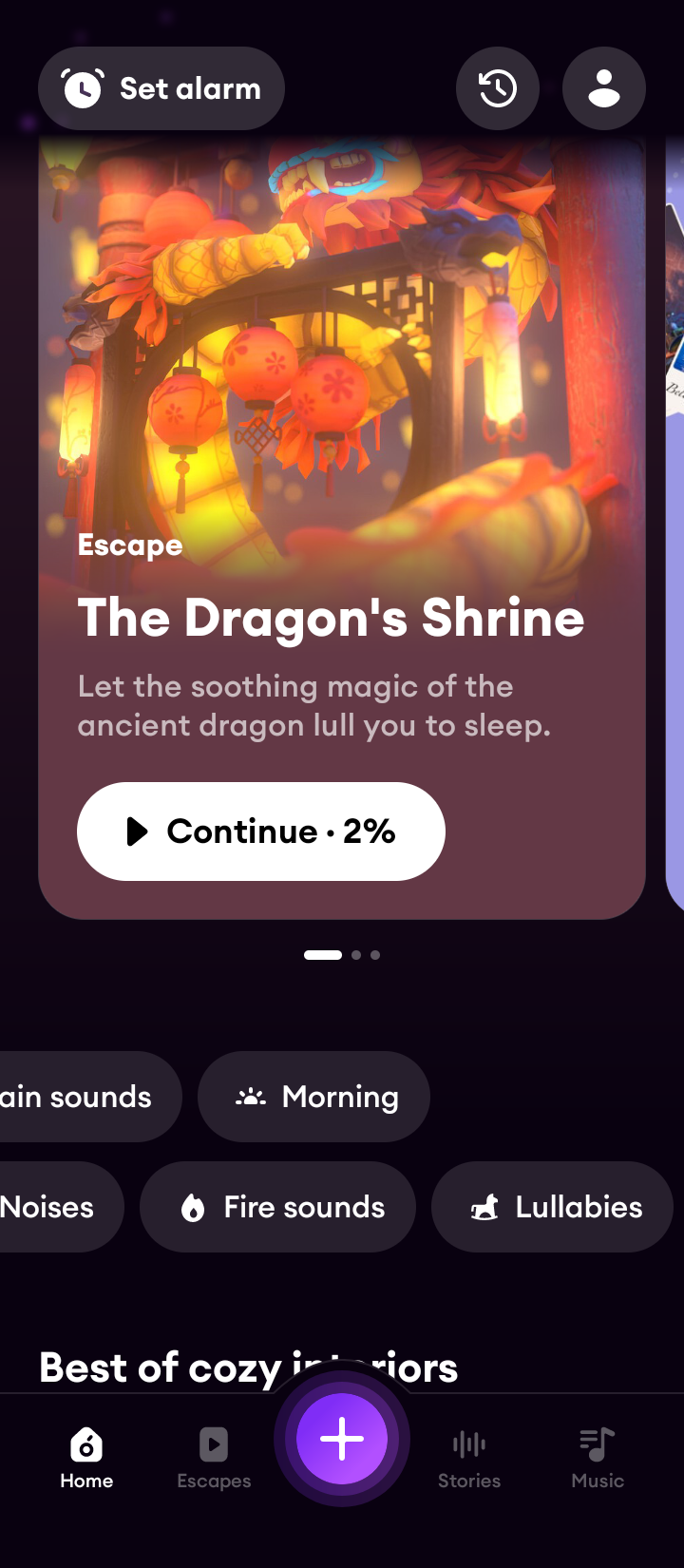  Loona Setting an alarm flow