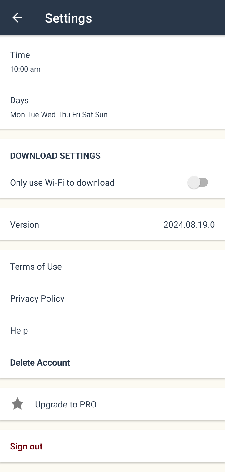  Memrise Deleting Account flow