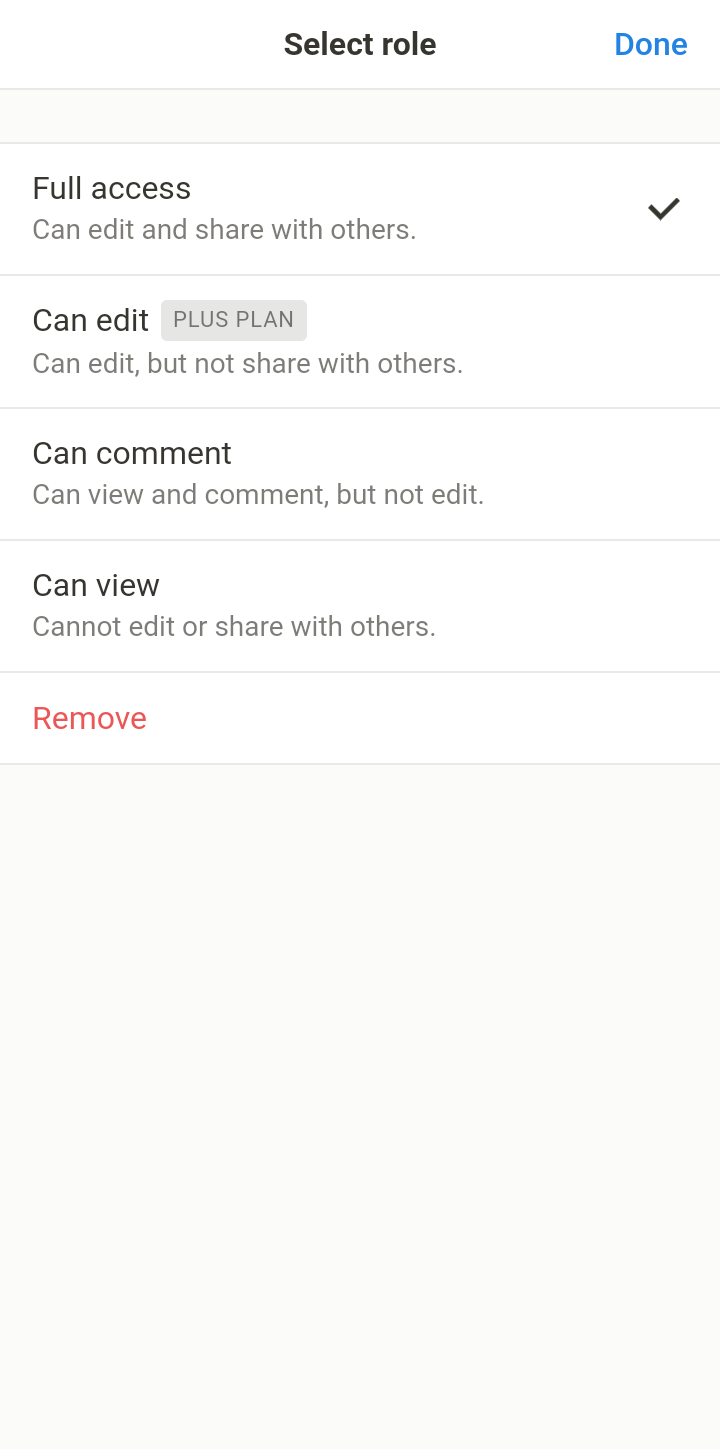  Notion Share  user flow UI screenshot