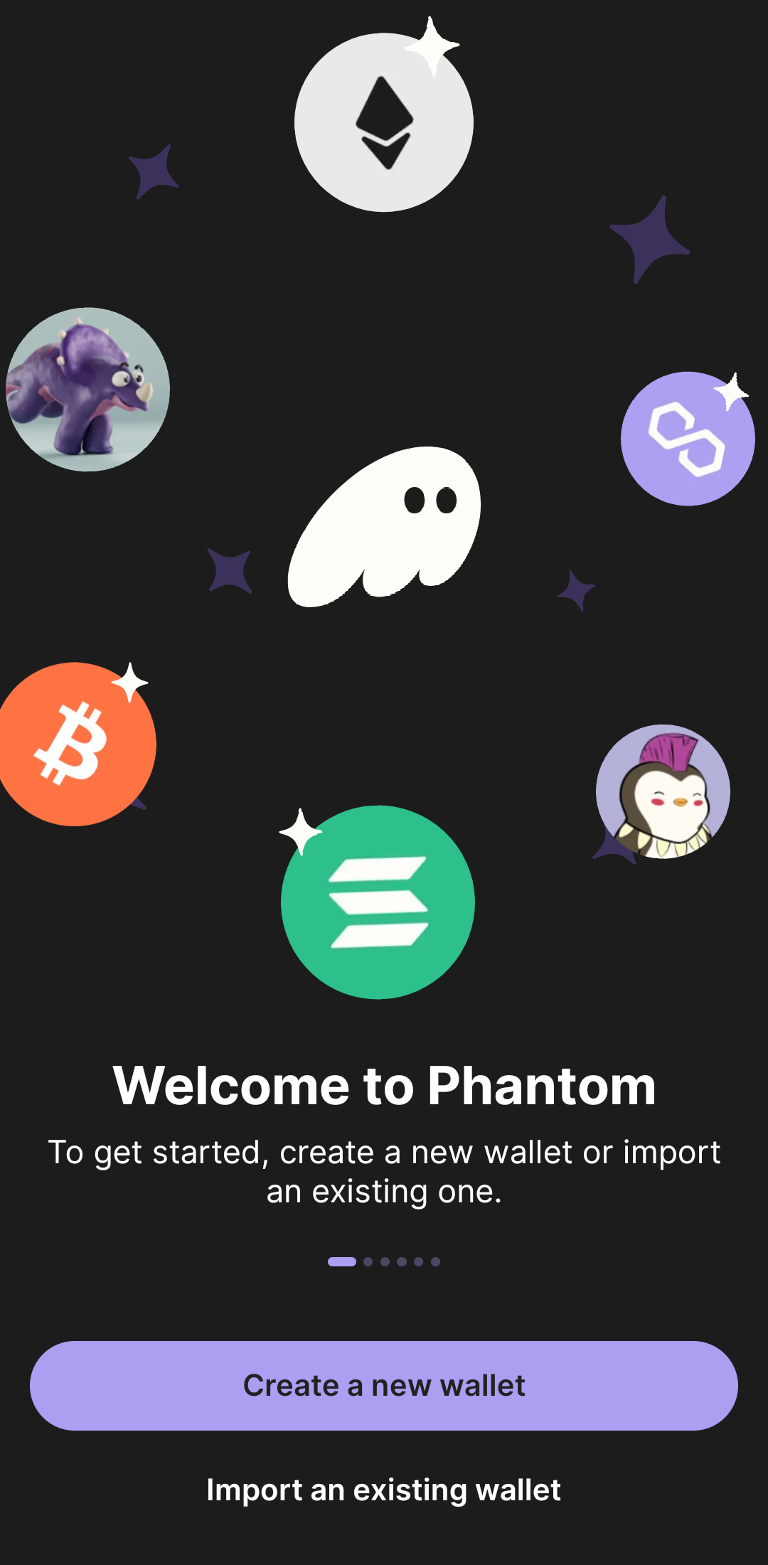  Phantom Onboarding user flow UI screenshot