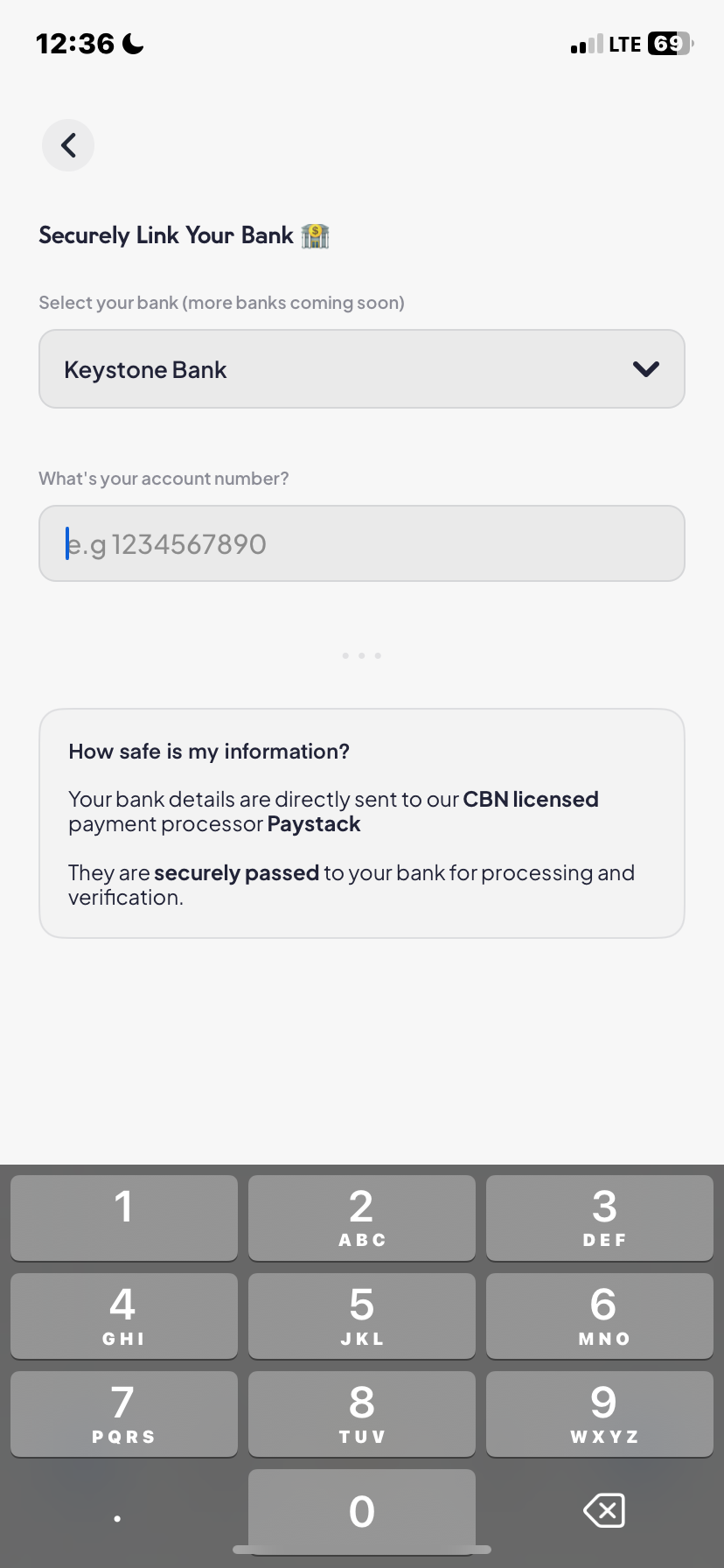  Piggyvest Add Bank Account flow