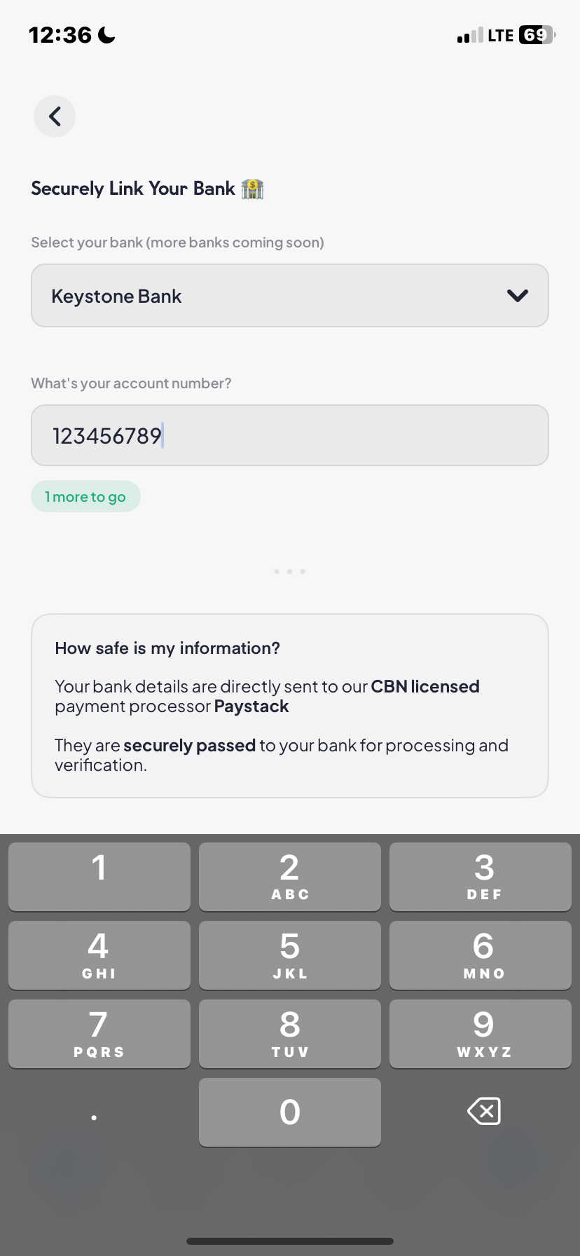  Piggyvest Add Bank Account flow