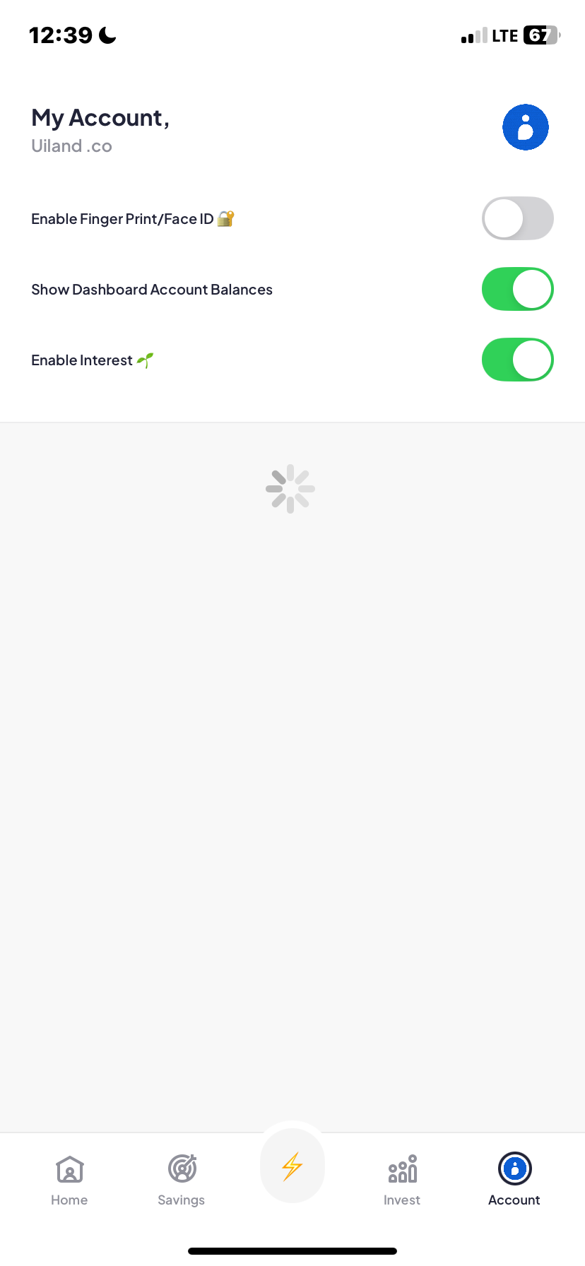  Piggyvest Account Activity flow