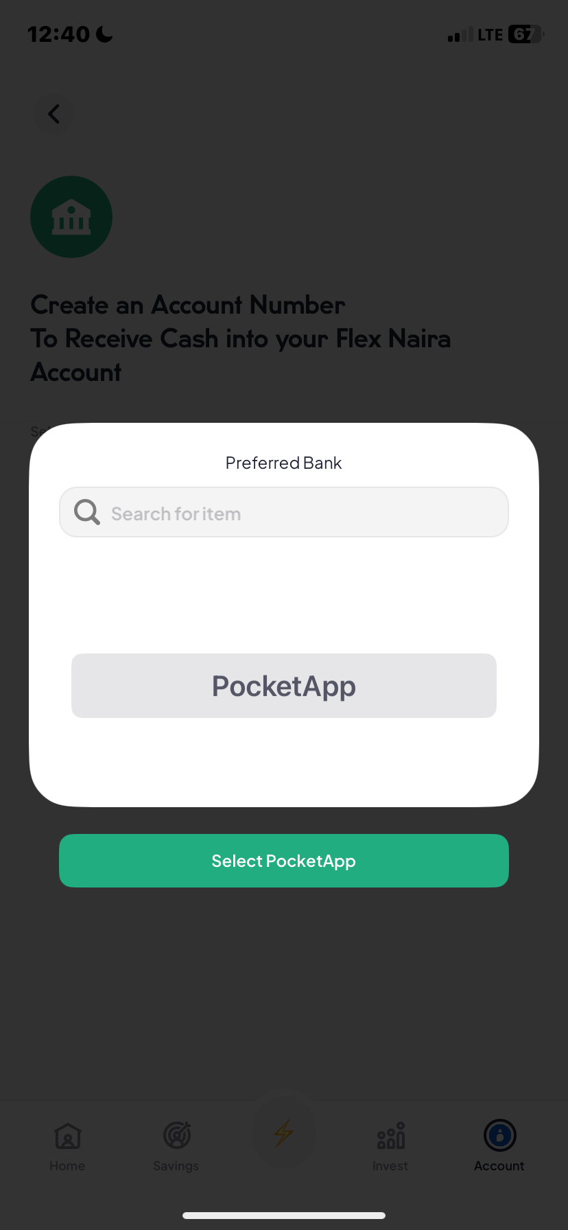  Piggyvest Account Activity flow