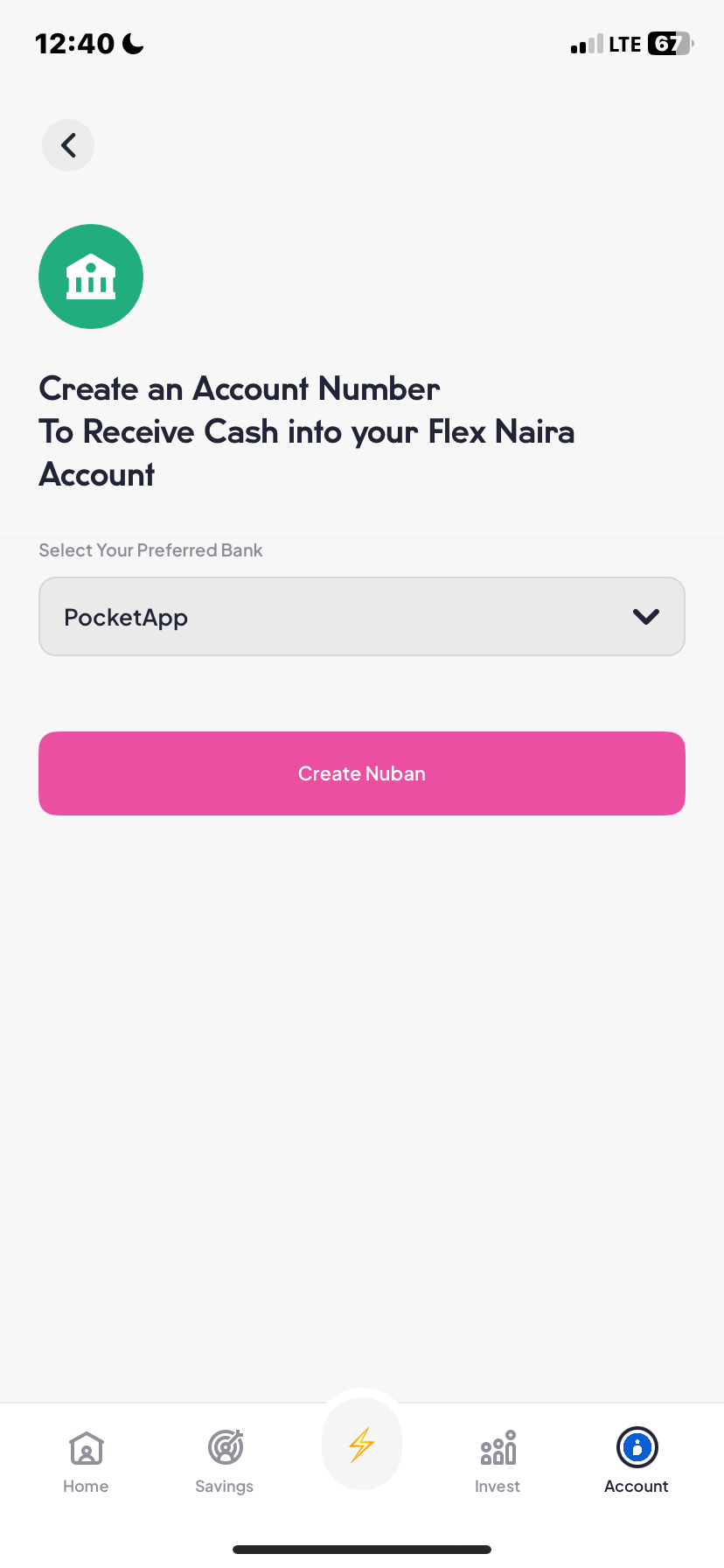  Piggyvest Account Activity flow