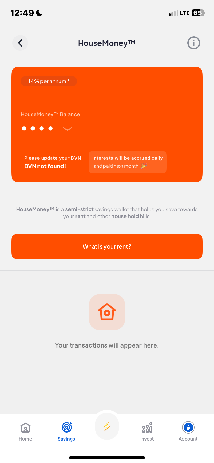  Piggyvest Add Expense flow