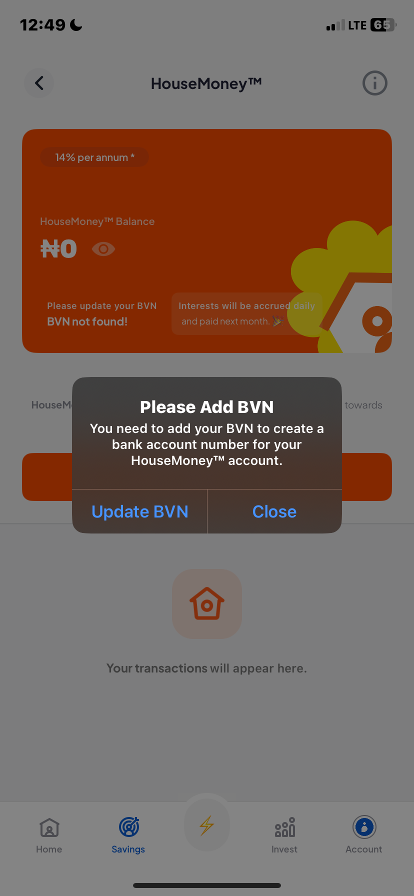  Piggyvest Add Expense flow
