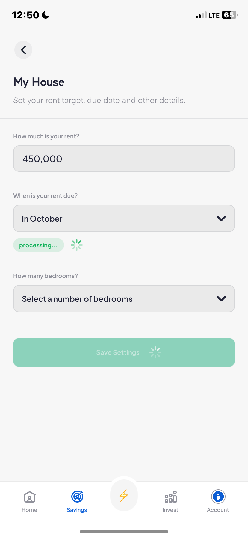  Piggyvest Add Expense flow