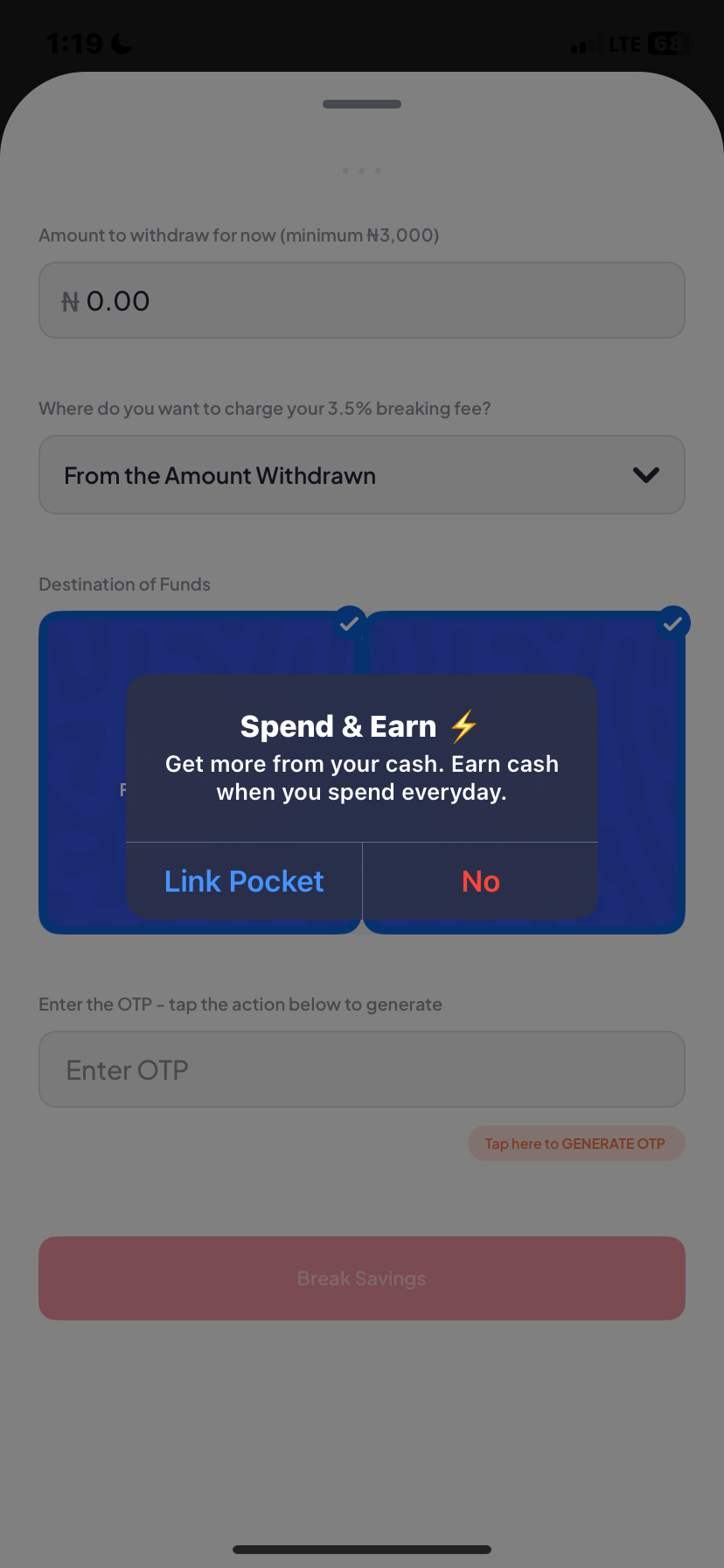  Piggyvest Savings flow