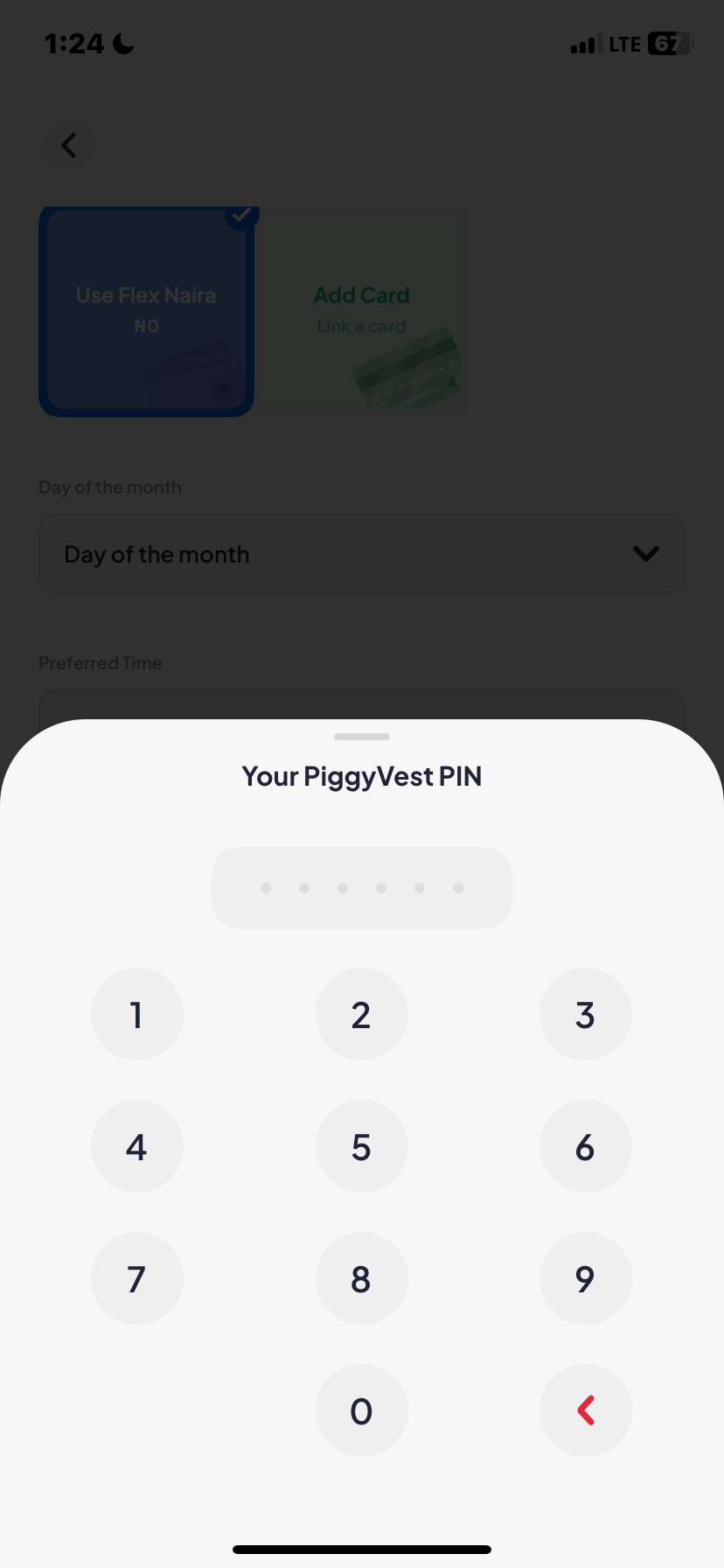  Piggyvest Savings flow