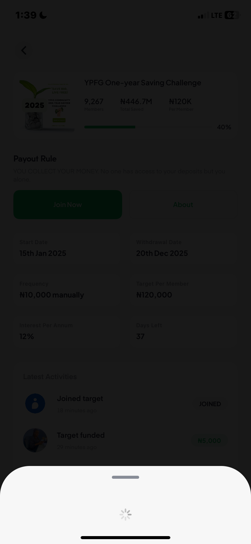  Piggyvest Savings flow