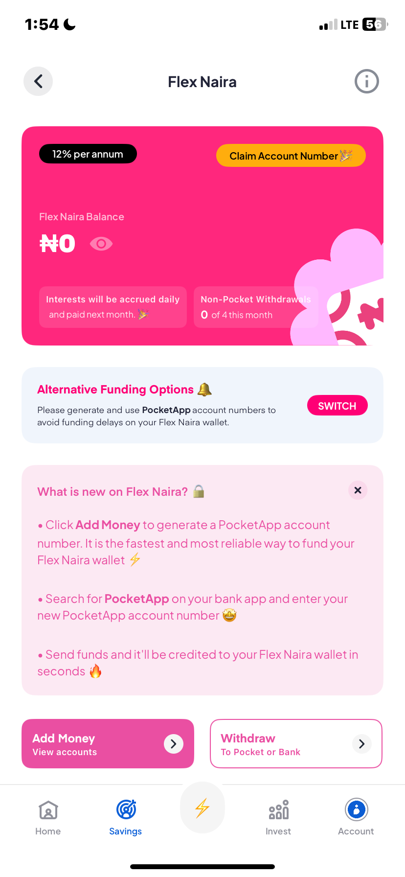  Piggyvest Savings flow