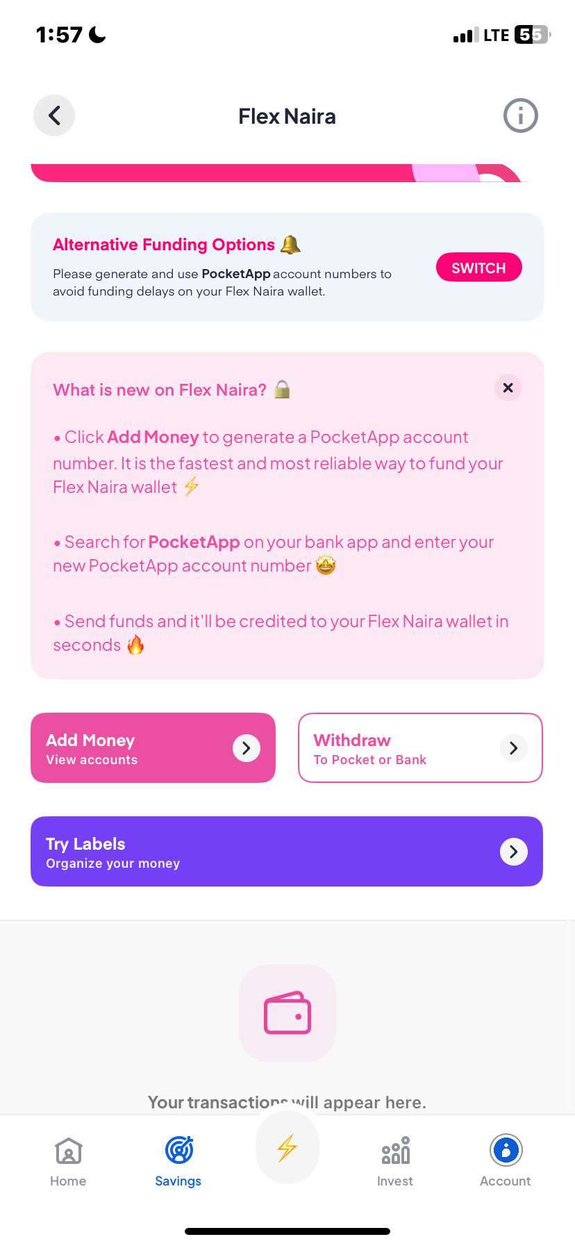  Piggyvest Savings flow