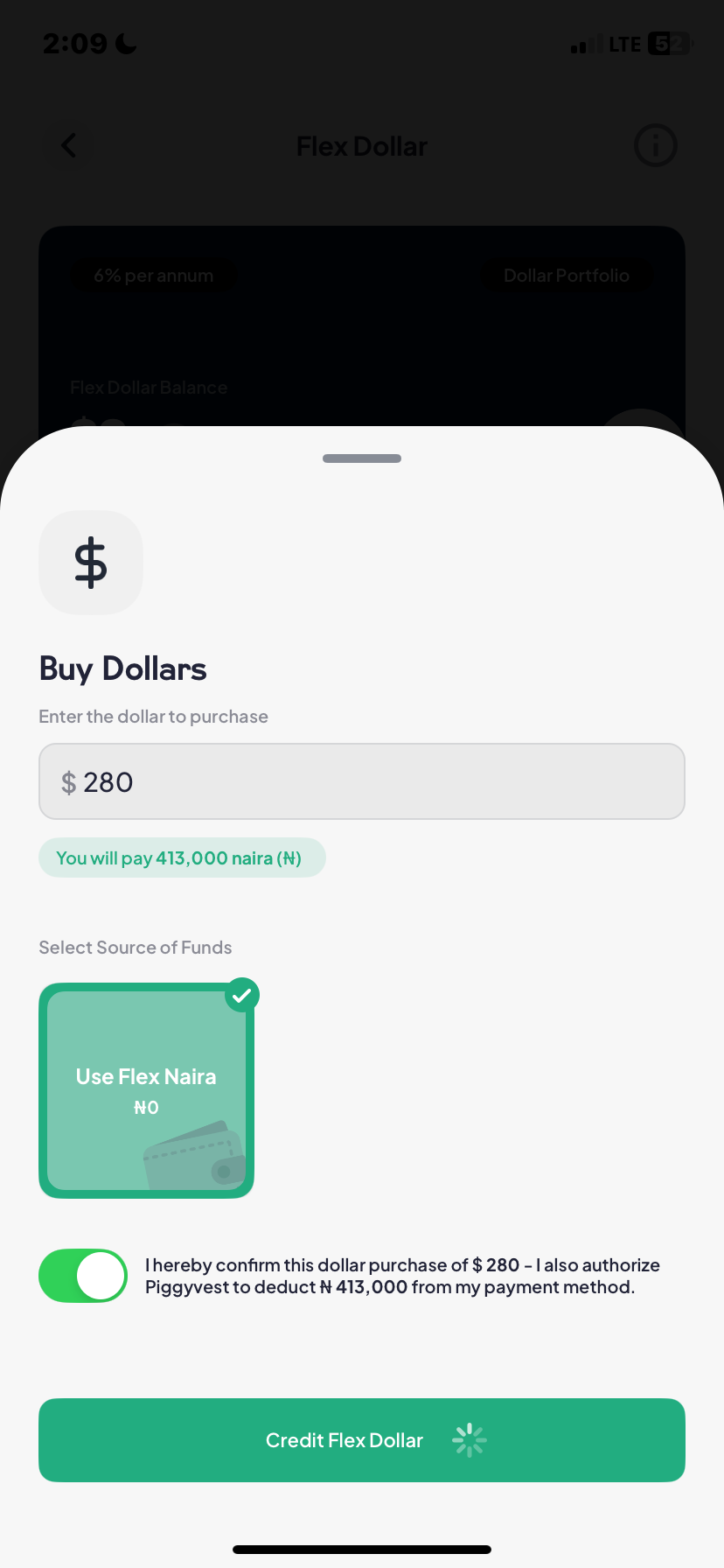  Piggyvest Savings flow