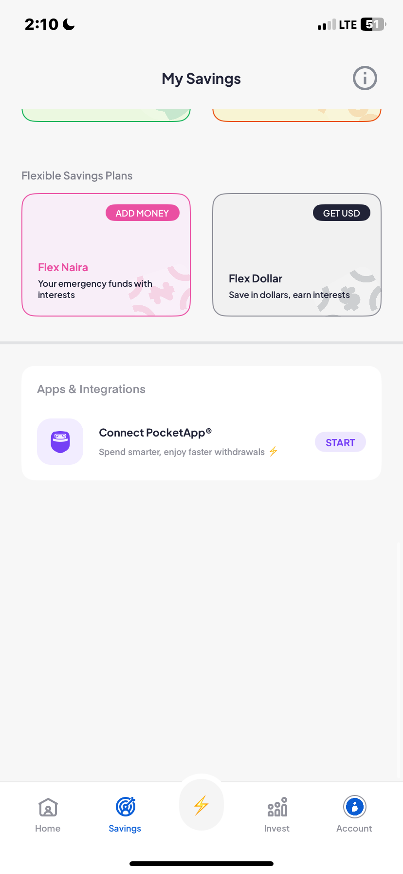  Piggyvest Savings flow