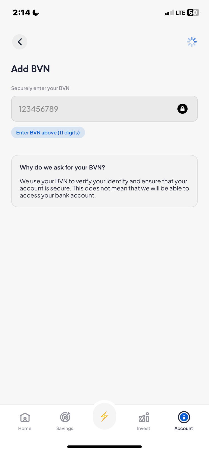  Piggyvest Profile flow