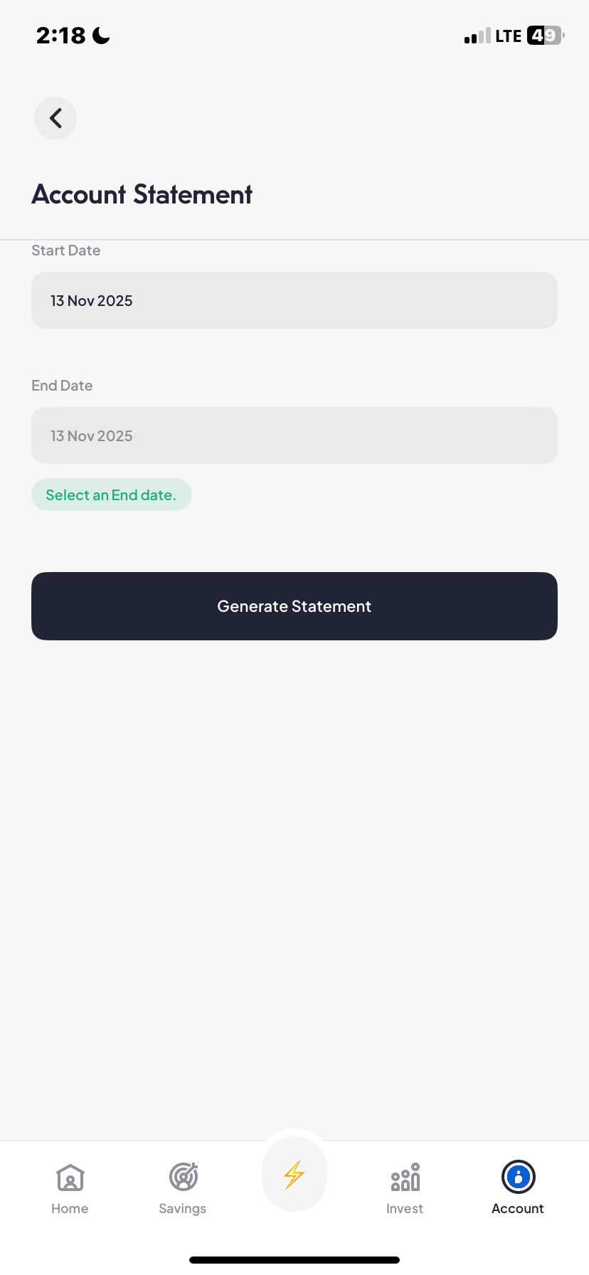  Piggyvest Profile flow