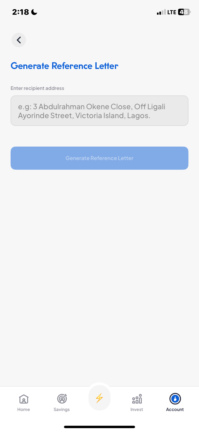  Piggyvest Profile flow