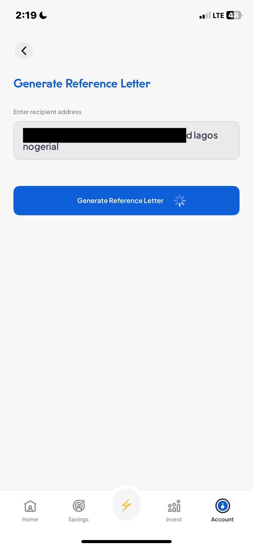  Piggyvest Profile flow