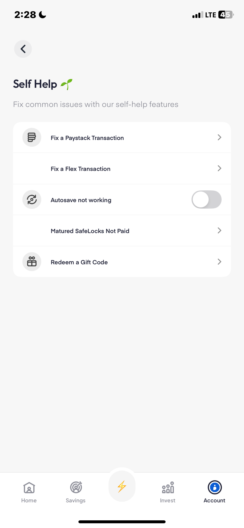  Piggyvest Profile flow