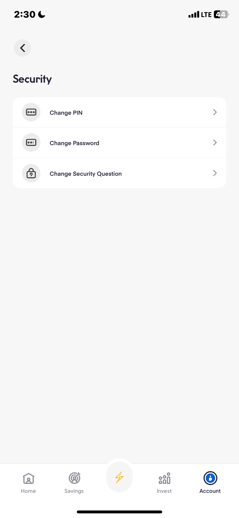  Piggyvest Set passcode flow