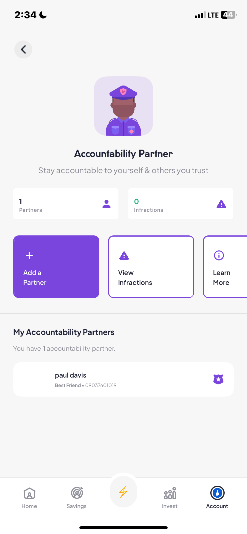  Piggyvest Set passcode flow