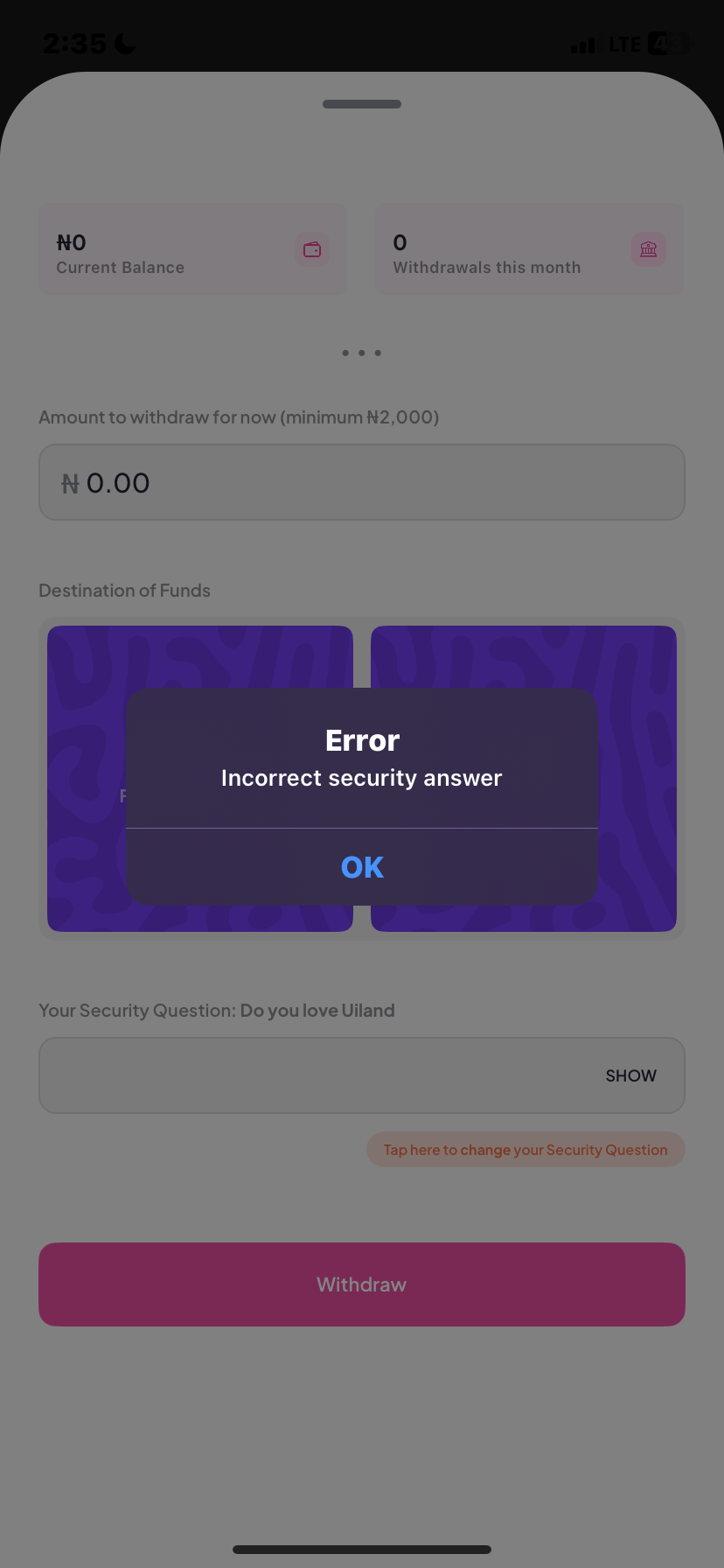  Piggyvest My profile flow