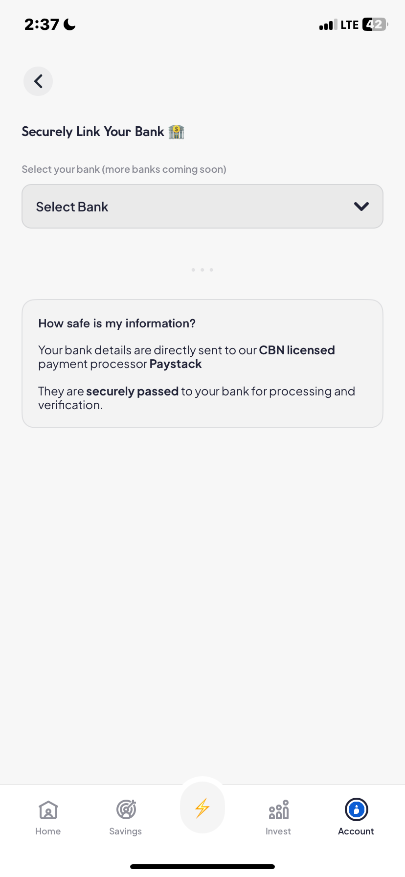  Piggyvest My profile flow