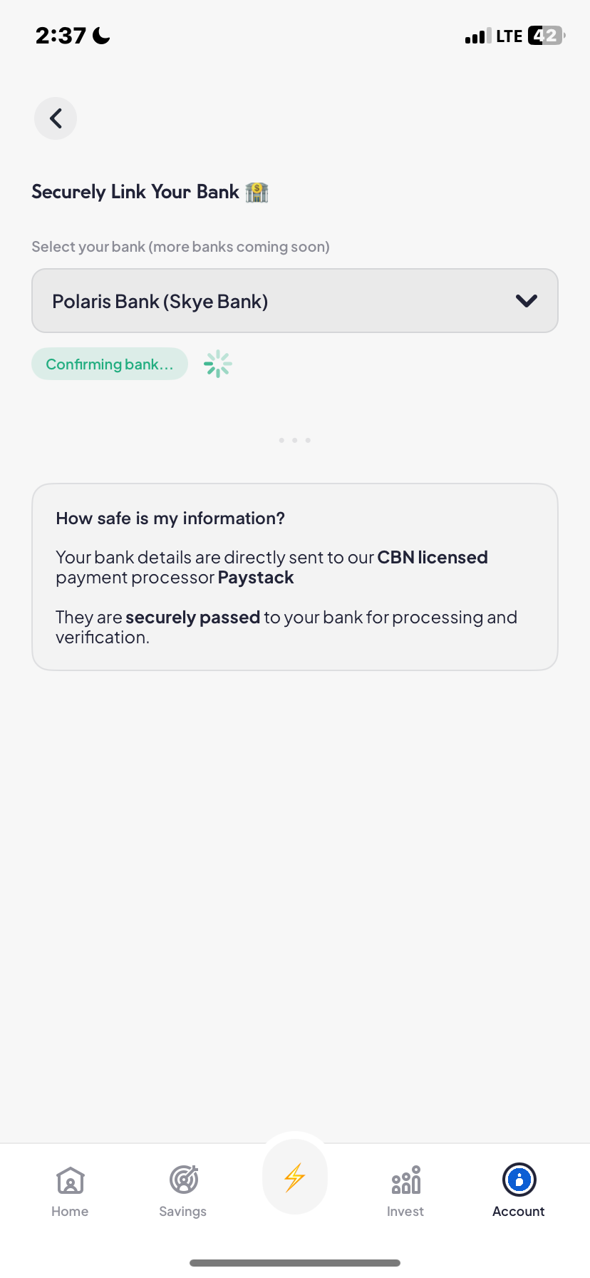  Piggyvest My profile flow