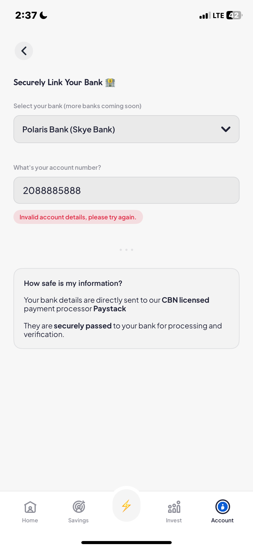  Piggyvest My profile flow