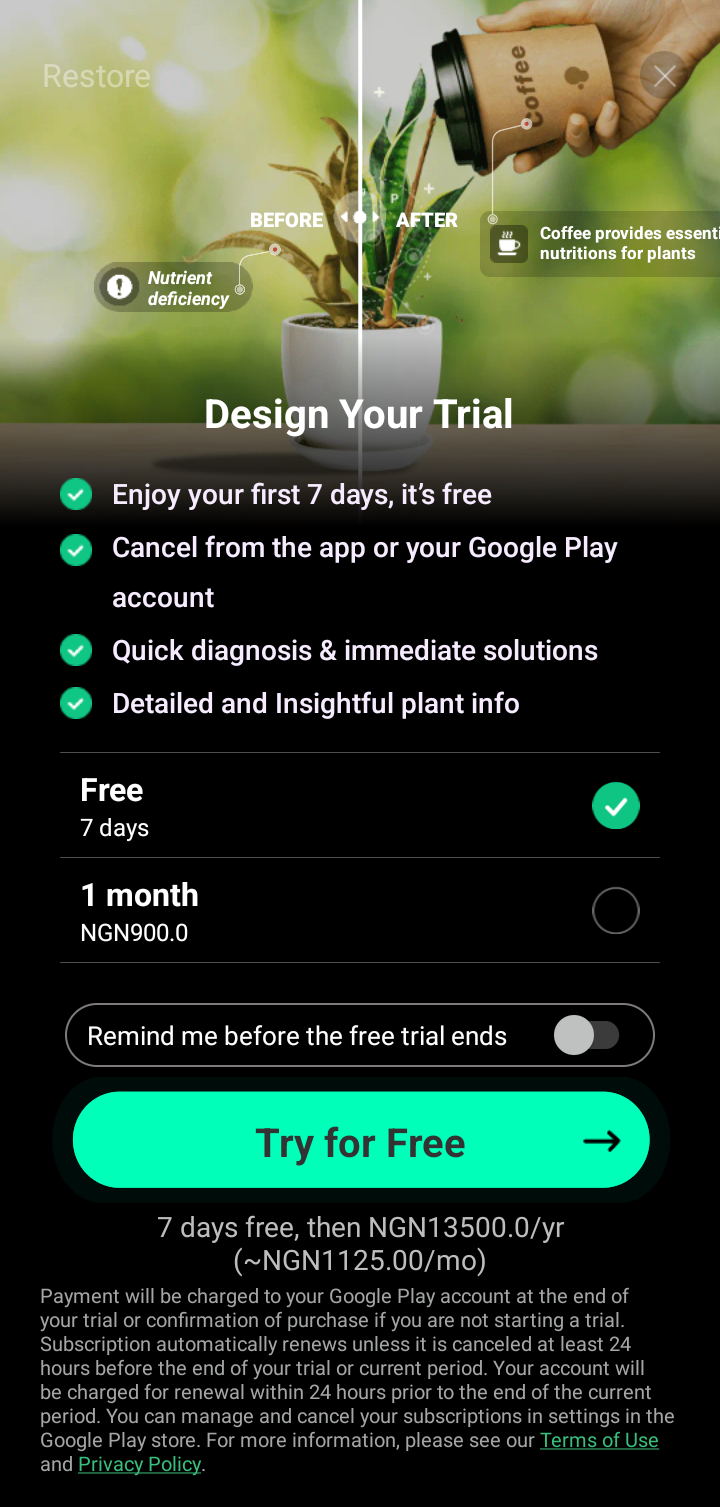 Plantparent App Screenshots, UI Screens & Design Inspiration | Uiland