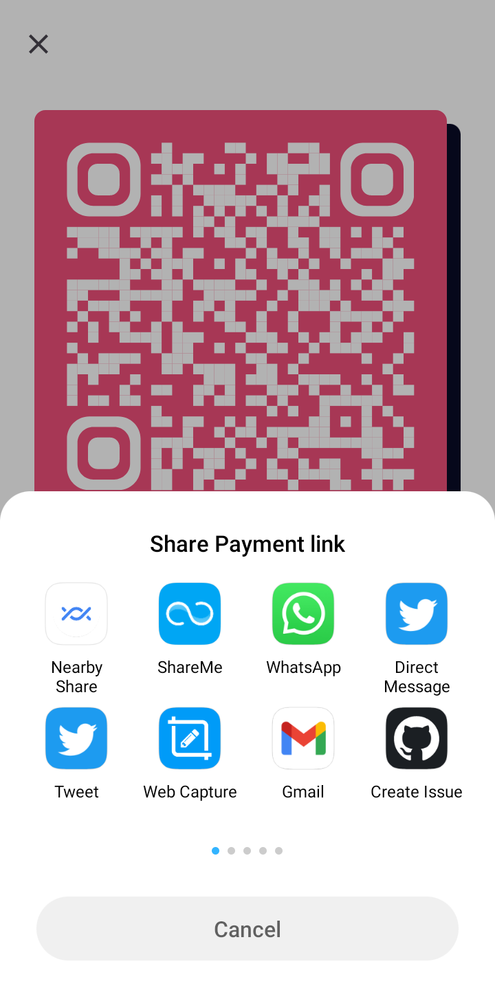  Seampay Payment Link user flow UI screenshot