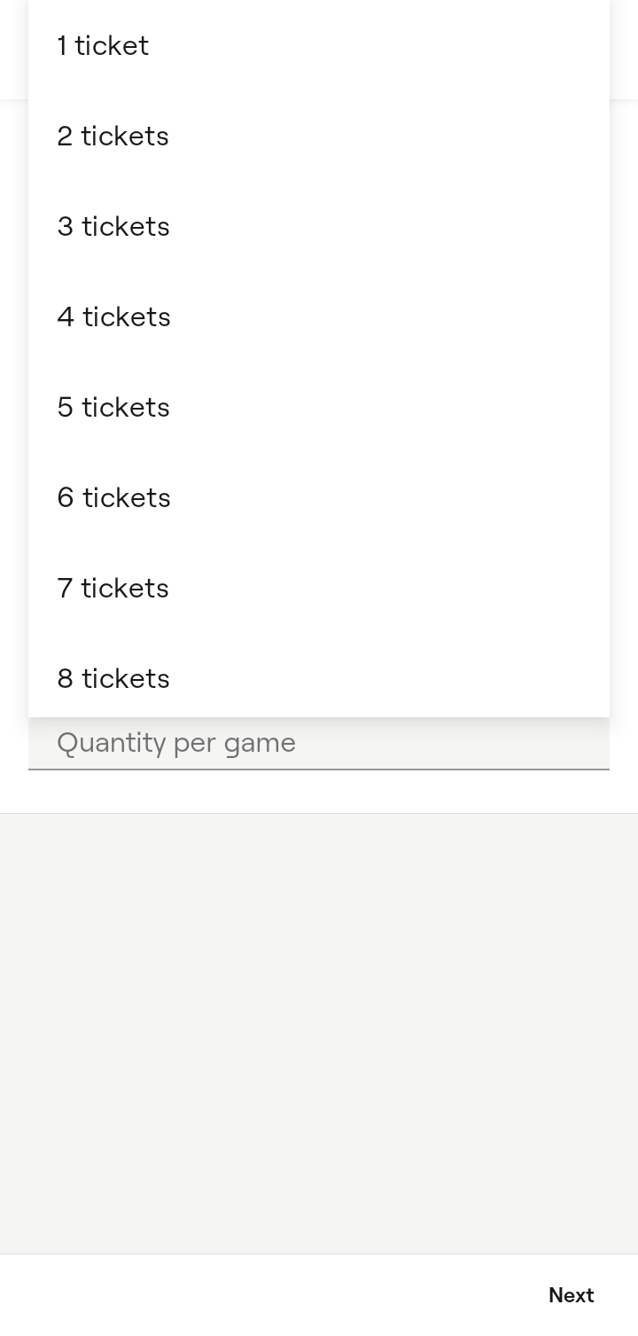  Seatgeek Add tickets flow
