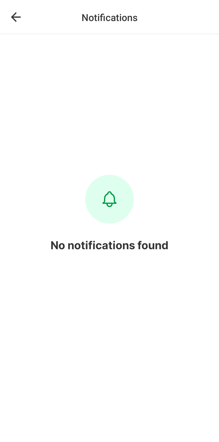  Send Notification user flow UI screenshot