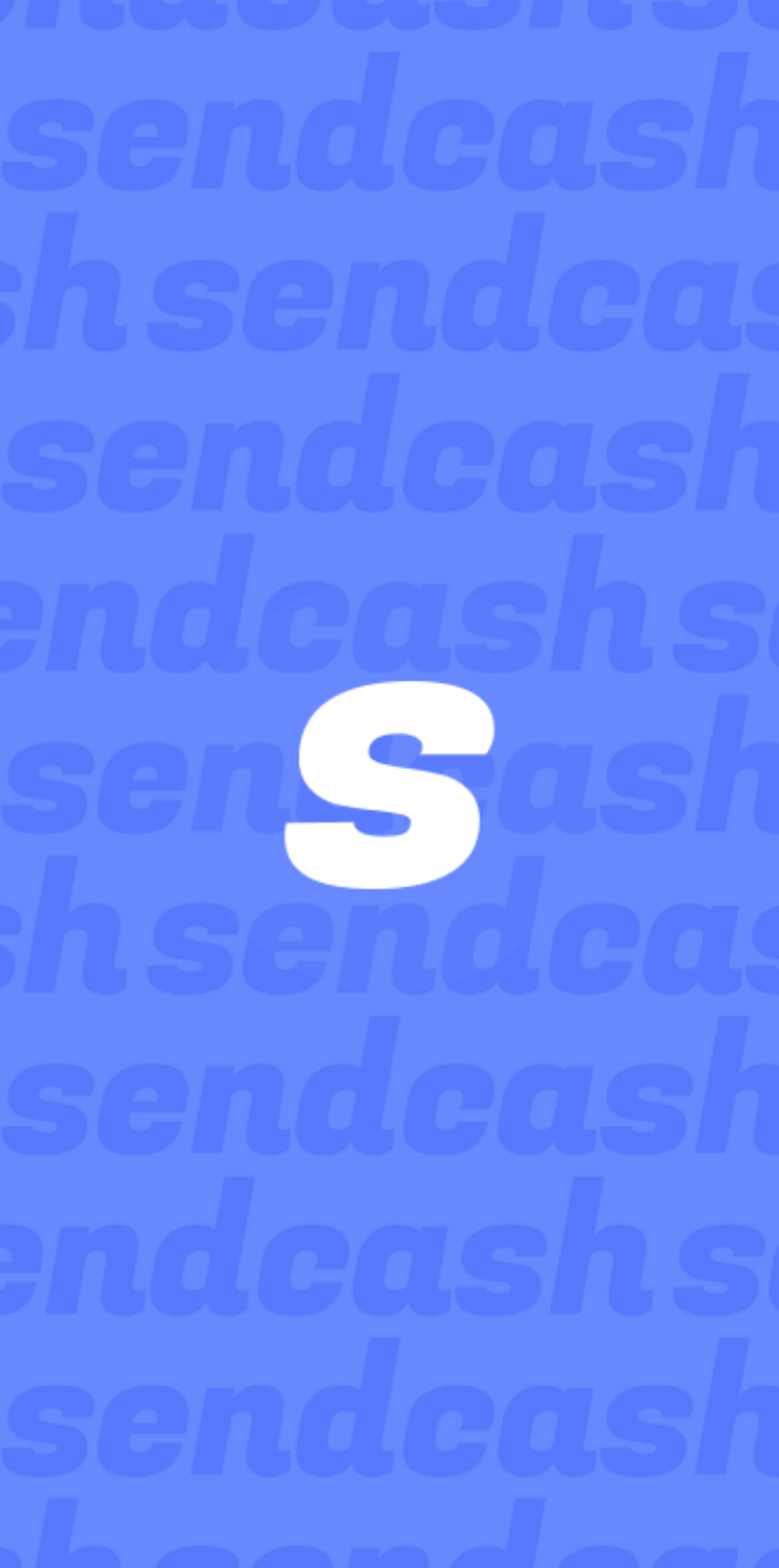  Sendcash Onboarding user flow UI screenshot
