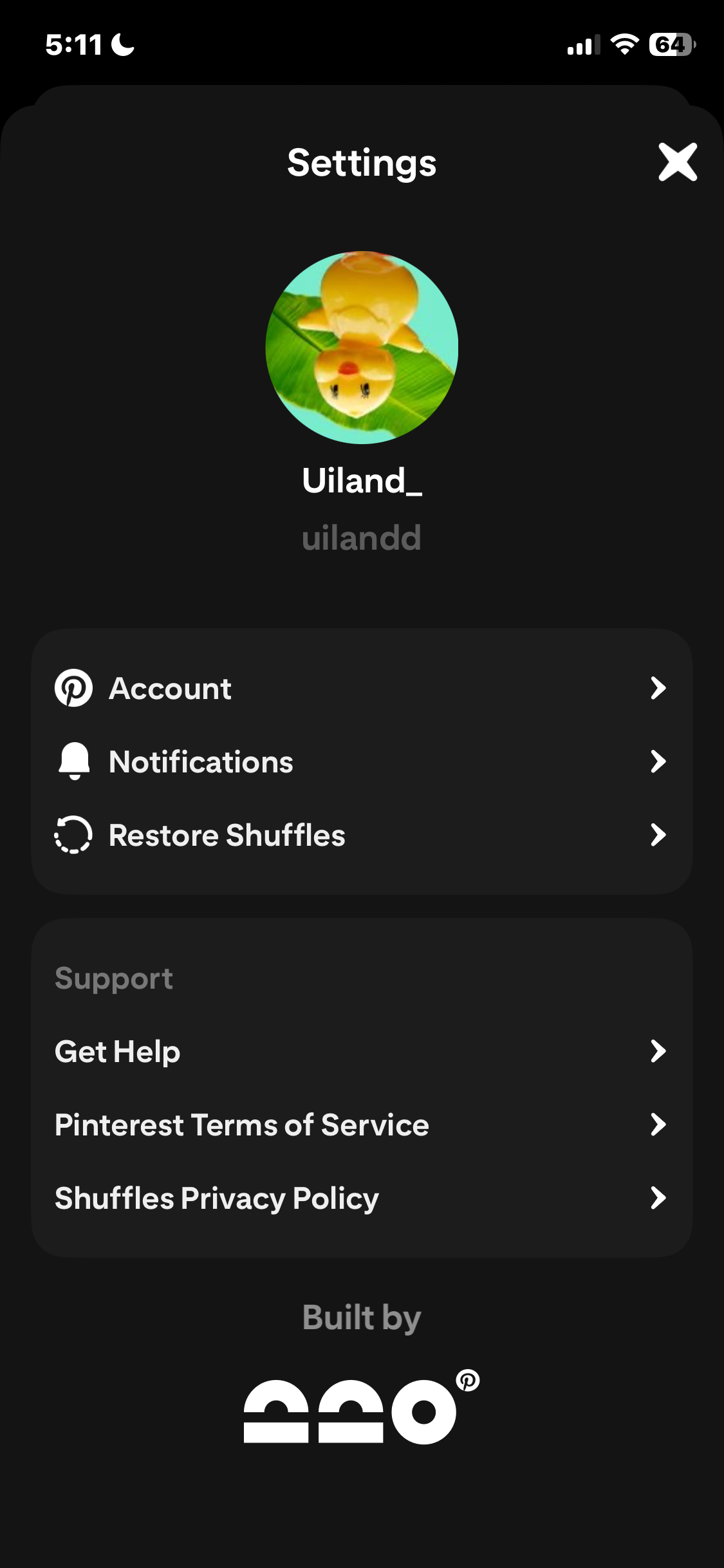 Shuffles App Flows, User Flow Screenshots & UX Patterns | Uiland