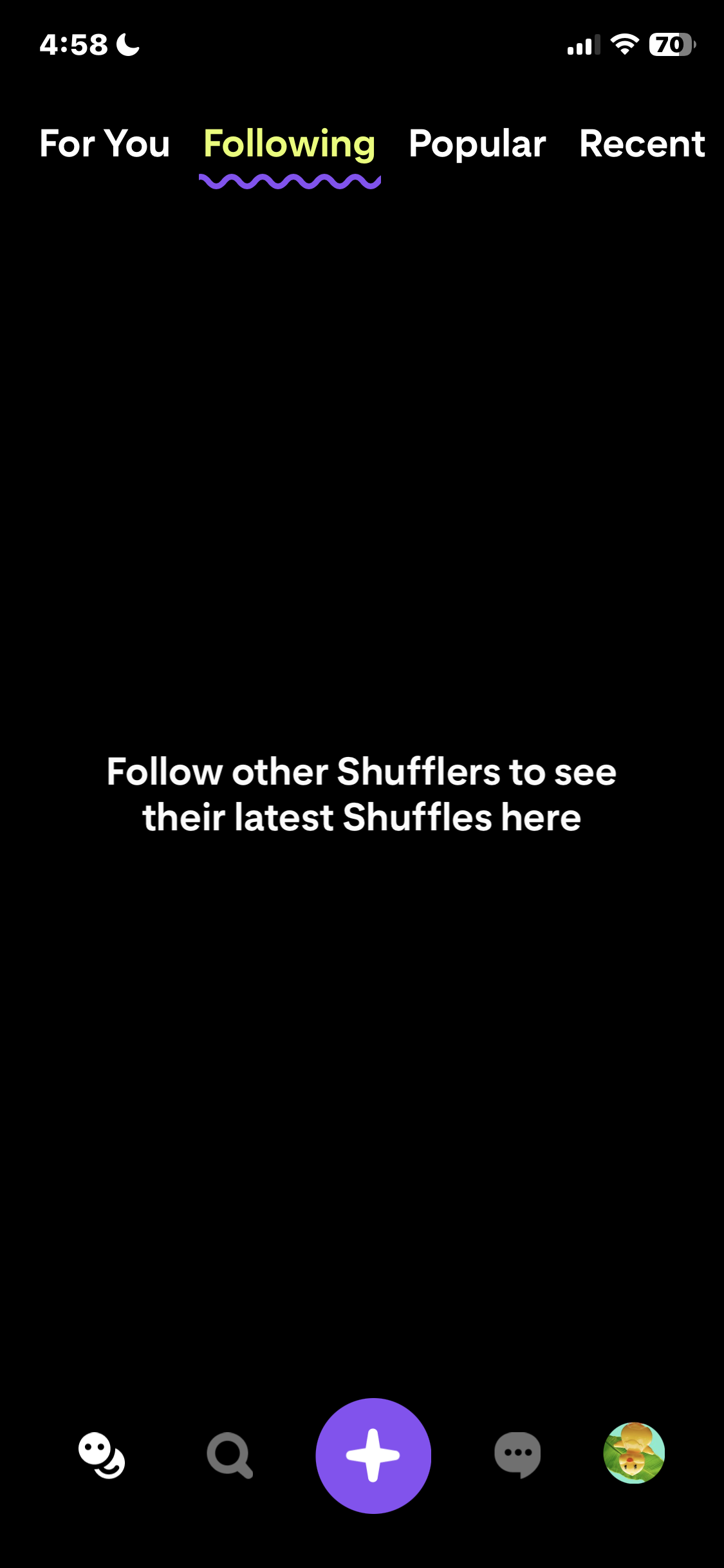 Shuffles App Flows, User Flow Screenshots & UX Patterns | Uiland