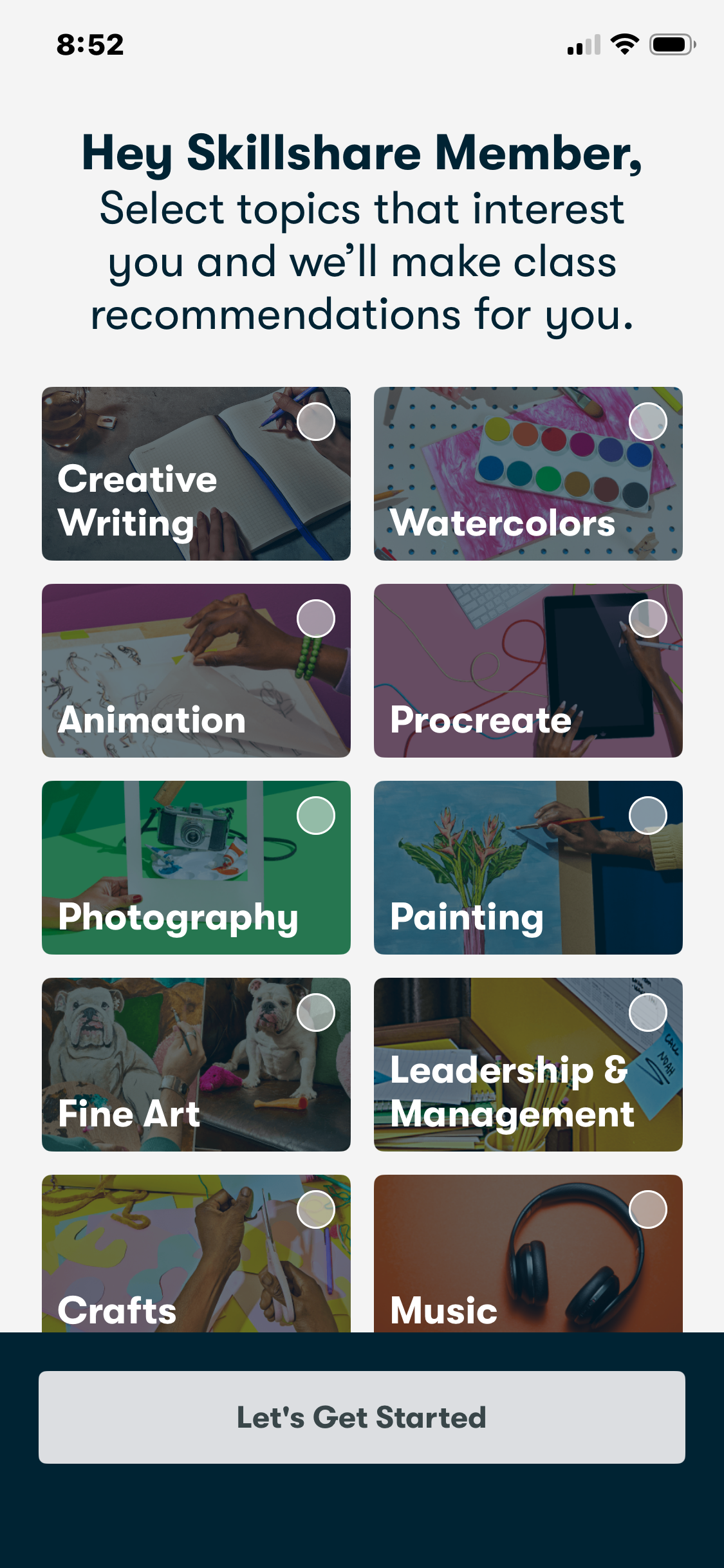 Skillshare App Screenshots, UI Screens & Design Inspiration | Uiland